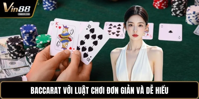 Baccarat với luật chơi đơn giản và dễ hiểu