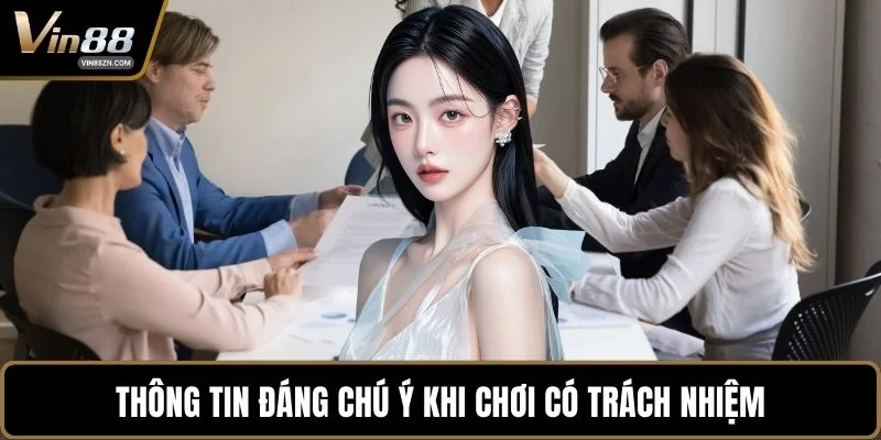 Thông tin đáng chú ý khi chơi có trách nhiệm